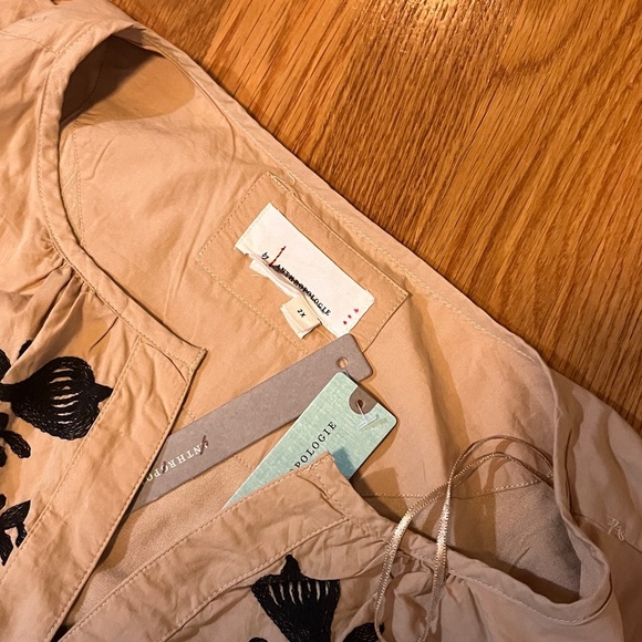 Anthropologie The Somerset Maxi Dress: Embroidered Edition Size 2X NWT - Picture 5 of 12